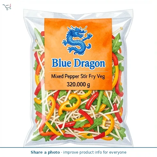 Blue Dragon Mixed Pepper Stir Fry Veg
