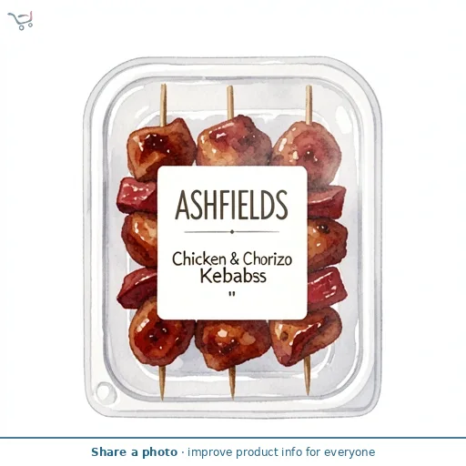 Chicken & Chorizo Kebabs