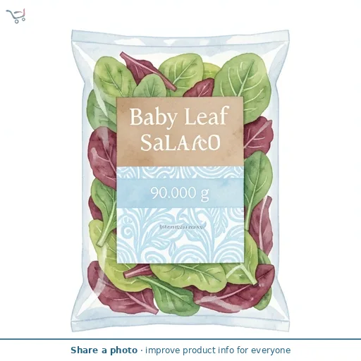 Morrisons Baby Leaf Salad 90g