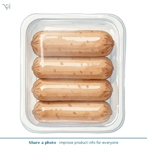 Morrisons 6 Pepperoni Pizza Hot Dog Sausages 540g