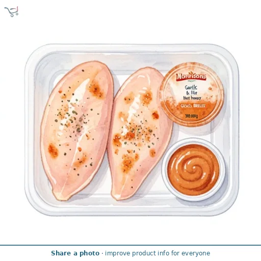 Morrisons Garlic & Hot Honey Chicken Breast 390g
