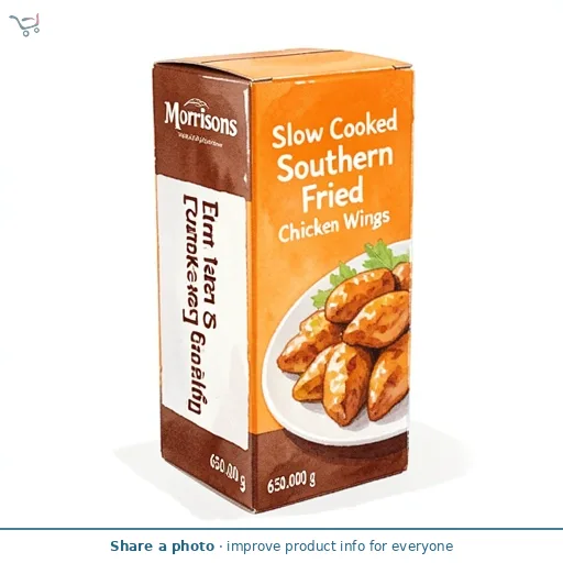 Morrisons British Slow Cooked Southern Fried Chicken Wings 650g