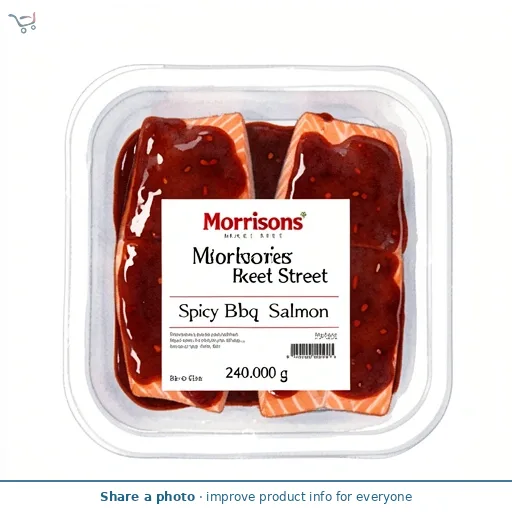 Morrisons Market Street Spicy Bbq Salmon 240g