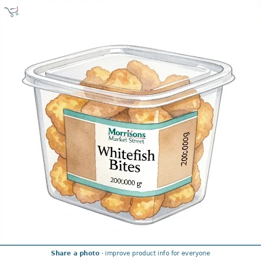 Morrisons Market Street Whitefish Bites 200g