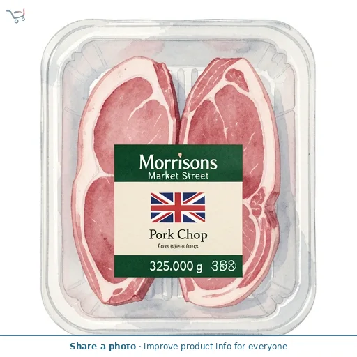 Morrisons British Pork Loin Chop 325g