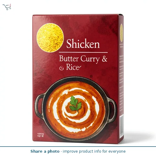 Shicken Butter Curry & Rice 350G