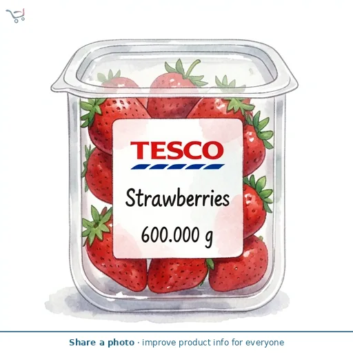 Tesco Strawberries 600G