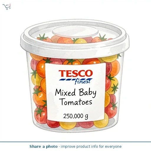 Tesco Finest Mixed Baby Tomatoes 250G