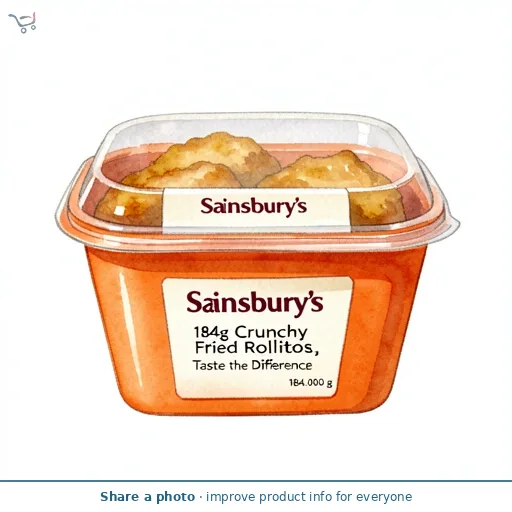 Sainsbury's 184g Crunchy Fried Rollitos, Taste the Difference