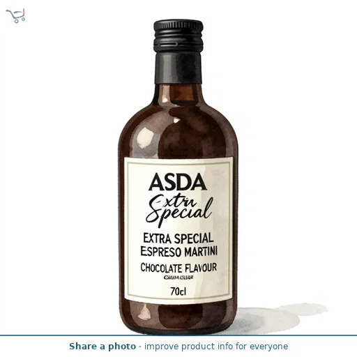 ASDA Extra Special Extra Special Espresso Martini Chocolate Flavour Cream Liqueur 70cl