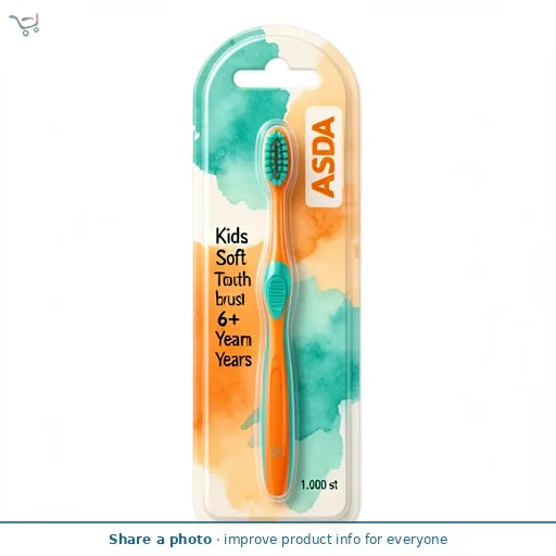 ASDA Kids Soft Toothbrush 6+ Years