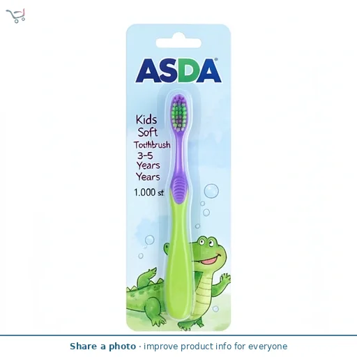 ASDA Kids Soft Toothbrush 3-5 Years