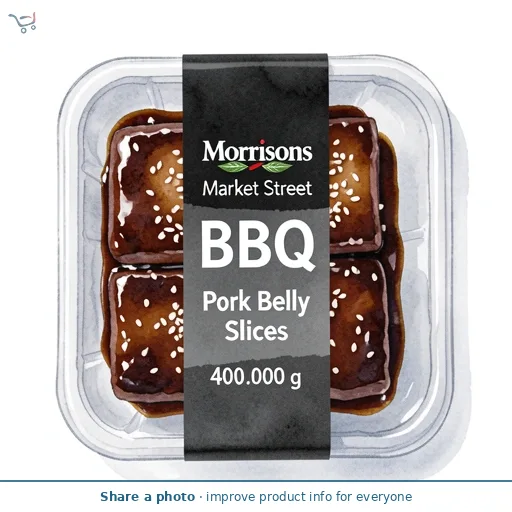 Morrisons Pork Belly Slices 400g