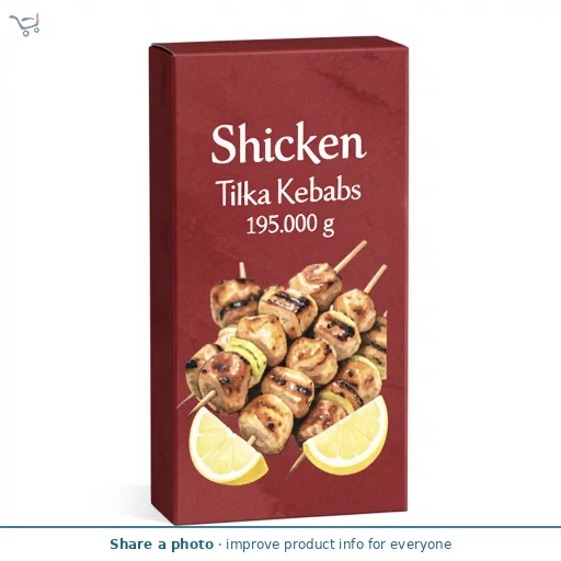 Shicken Tikka Kebabs 195G
