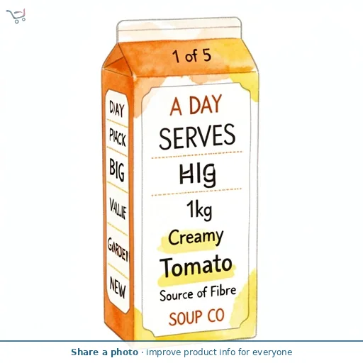 New Covent Garden Creamy Tomato Soup 1KG