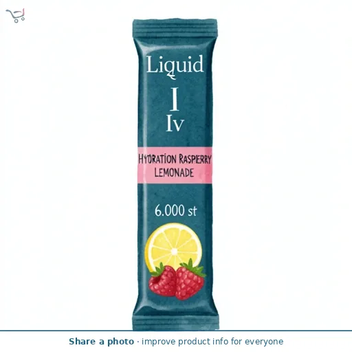 Liquid IV Hydration Raspberry Lemonade 6 Pack