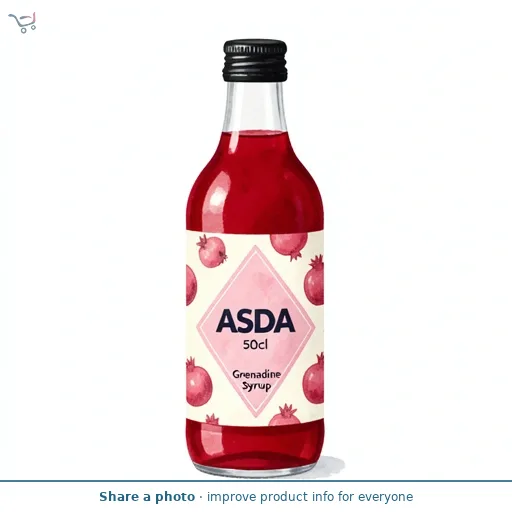 ASDA Grenadine Syrup 50cl