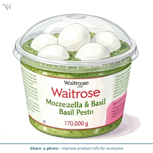 Waitrose Mozzarella & Basil Pesto