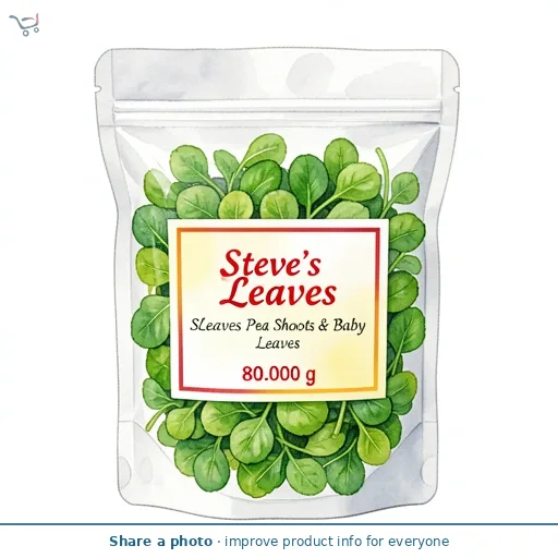 Steve's Leaves Pea Shoots & Baby Leaves
