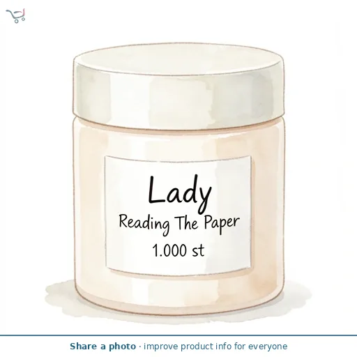 Lady Reading The Paper