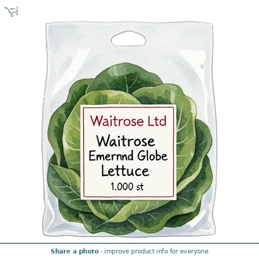 Waitrose Emerald Globe Lettuce