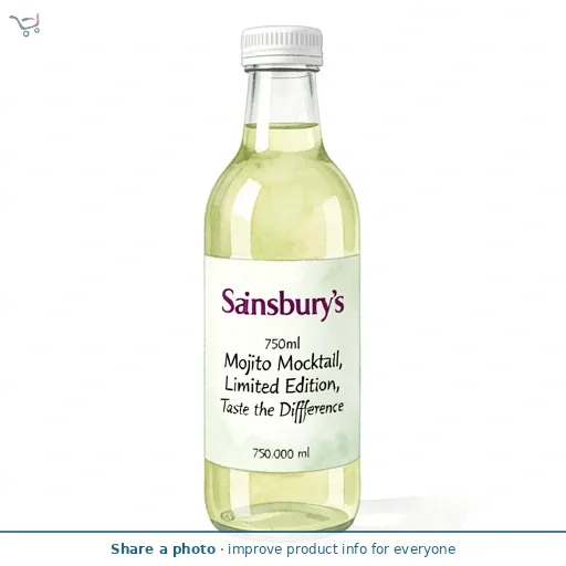 Sainsbury's 750ml Mojito Mocktail, Taste the Difference, Limited Edition