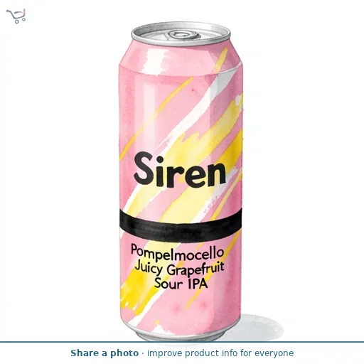 Siren Pompelmocello Juicy Grapefruit Sour IPA