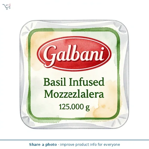 Galbani Basil Infused Mozzarella