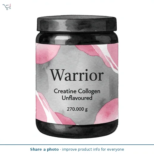 Warrior Creatine Collagen Unflavoured 270G