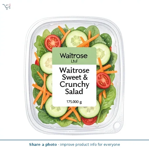 Waitrose Sweet & Crunchy Side Salad
