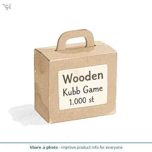 Wooden Kubb Game