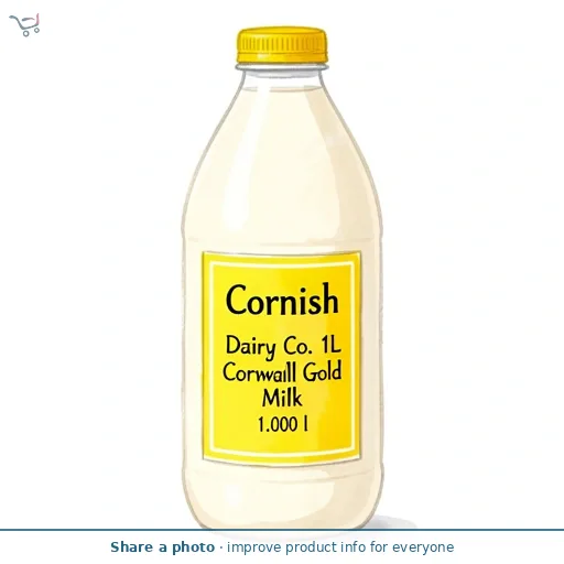 Cornish Dairy Co. 1L Cornwall Gold Milk