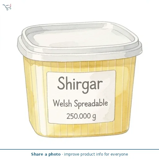 Shirgar Welsh Spreadable 250g