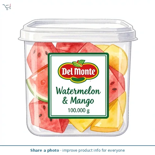Del Monte Watermelon & Mango 100g