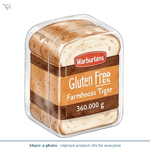 Warburtons Gluten Free Farmhouse Tiger 