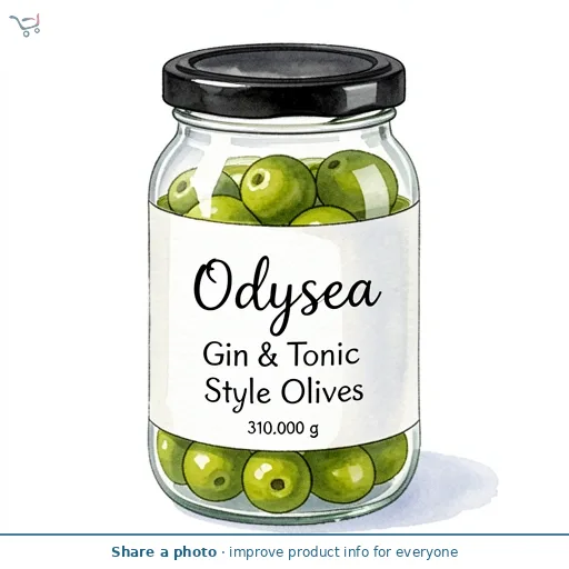 Odysea Gin & Tonic Style Olives 310g