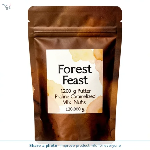 Forest Feast 120g Butter Praline Caramelised Mix Nuts