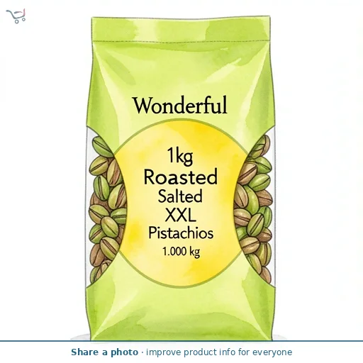 Wonderful 100g Roasted Salted XXL Pistachios