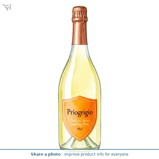 Priogrigio Italian Sparkling Wine 75cl