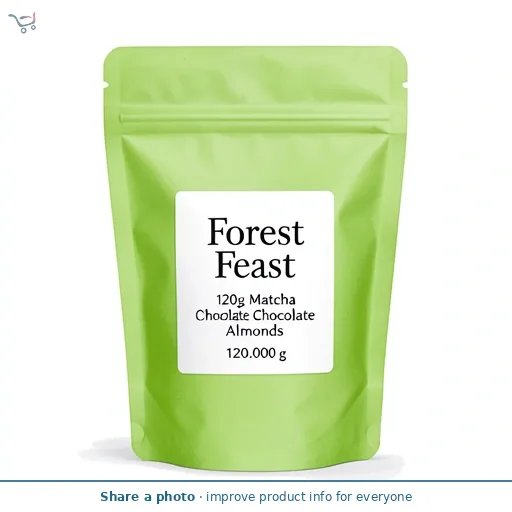 Forest Feast 120g Matcha Chocolate Almonds