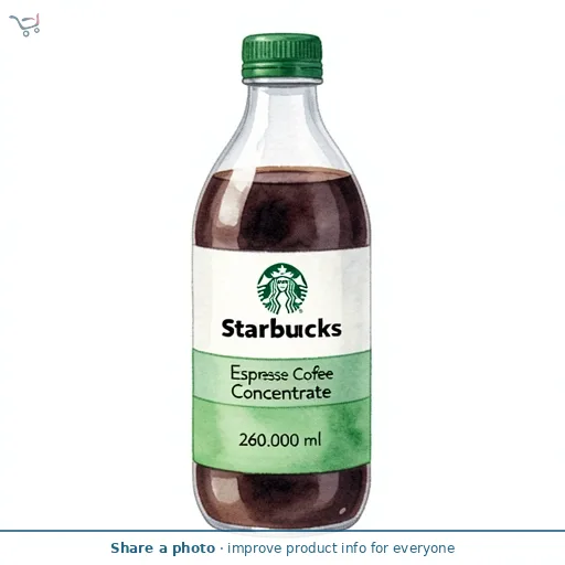 Starbucks Rich Black Iced Coffee Concentrated