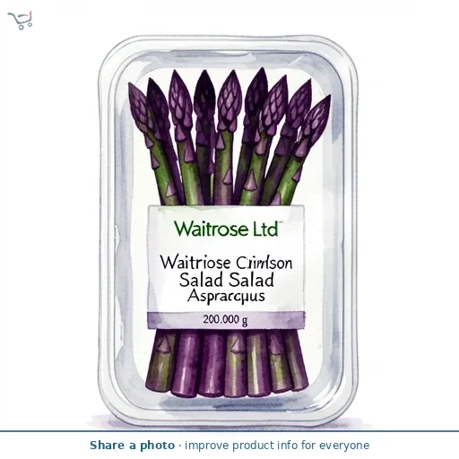 Waitrose Crimson Salad Asparagus