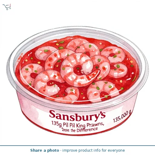 Sainsbury's 135g Pil Pil King Prawns, Taste the Difference