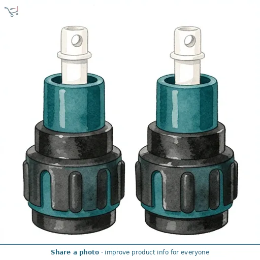 McGregor Pack of 2 1/2" Waterstop Hose Connector