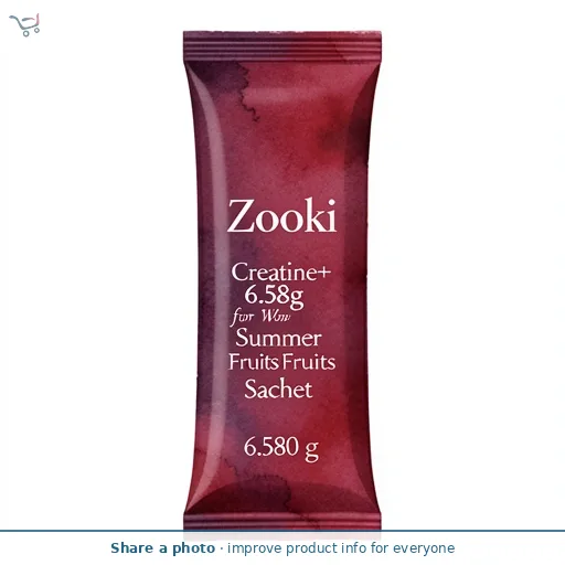 Zooki Creatine+ 6.58g for Women Summer Fruits Sachet