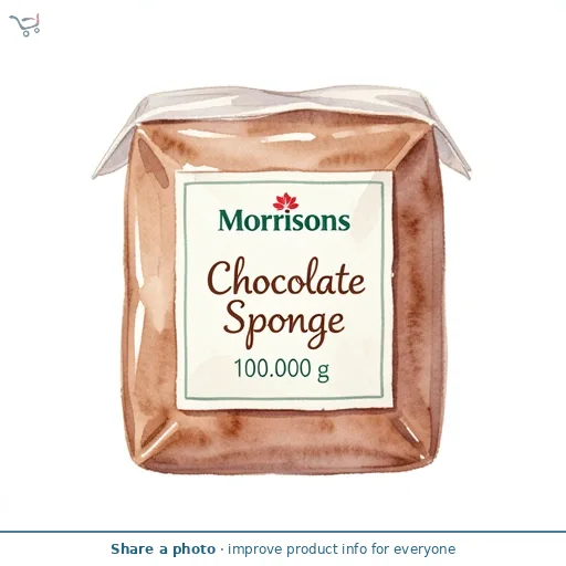 Morrisons Chocolate Sponge 100G
