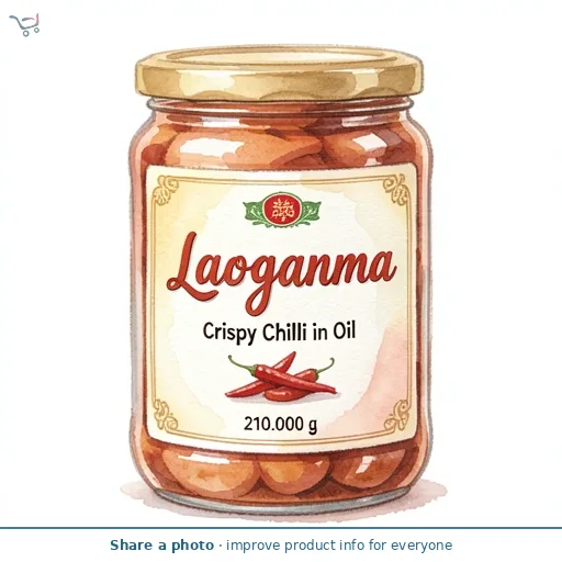 Laoganma Crispy Chilli in Oil 210g