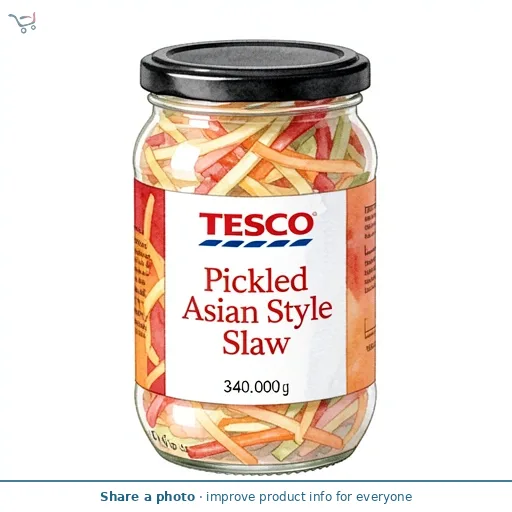 Tesco Pickled Asian Style Slaw 340g