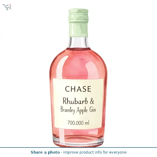 Chase Rhubarb & Bramley Apple Gin 70cl