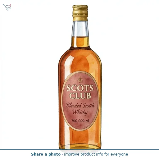 Scots Club Blended Scotch Whisky 70cl